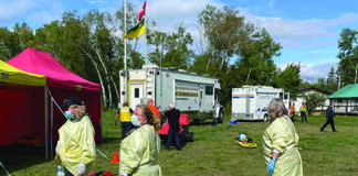 Provincial Search and Rescue Exercise held at Good Spirit Lake