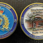 Former area resident designs coin to support RCMP and veterans