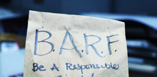 SADD gives BARF bags to graduating drivers