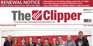 Kipling Clipper – November 18, 2022