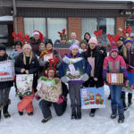 Students deliver Secret Santa gifts to seniors