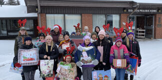 Students deliver Secret Santa gifts to seniors