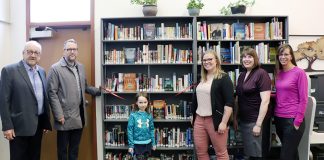 School and public library shares space in Grayson