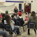Students absorb wisdom from Olympian and Rodeo Professional