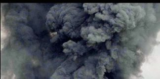 Lightning strike causes fire at oilfield battery