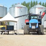 Farming demonstration attracts big crowd