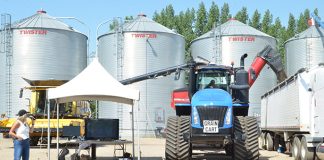 Farming demonstration attracts big crowd