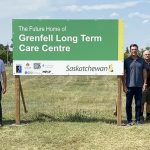 Minister and MLA tour sites in Grenfell and Broadview