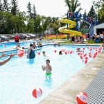 Community celebrates new pool and walking trail