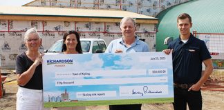 Richardson Pioneer donates $50,000 for arena renovations