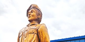 Statues to be dedicated at Fort Legion