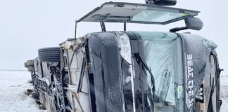 Communities respond to bus rollover