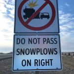 New snowplow signs warn drivers