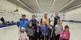 Youth curling receives rocks from Lions