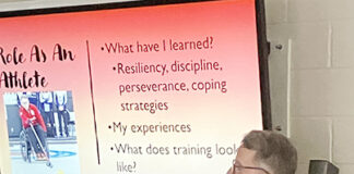 Dash shares story of resiliency with students