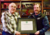 Lorne Scott is recognized by Ducks Unlimited