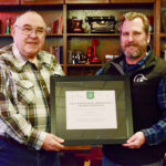 Lorne Scott is recognized by Ducks Unlimited