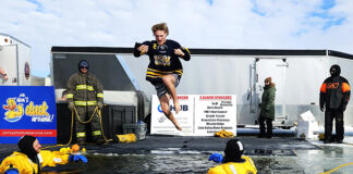 Polar Dip Plunge raises $5,750 for fire department