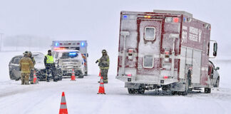 Accidents and fire calls keep fire department busy