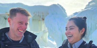 Chill mounties to take the plunge
