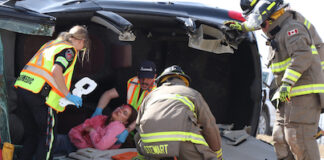Mock accident sends powerful message to students