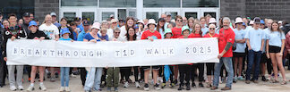 Walk for a cure; Breakthrough T1D walk held