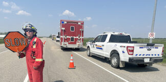 Two separate crashes caused by dusty roads