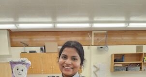 Vibank students sew a little love and compassion