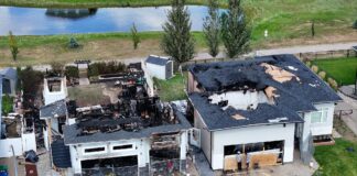 Two homes destroyed in Pilot Butte fire