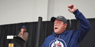 NHL hat auction raises $12,000 for area kitchen