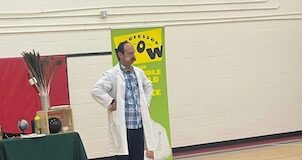Professor Wow brings science to life at Kipling School