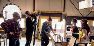 Local café serves as film set for Sask-based film