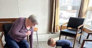 Kipling students bridge generations at Rudyard Manor