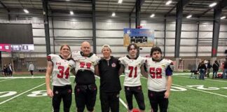 Cobras compete in Sask Selects Battle of the Prairies Football tournament