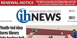 Indian Head-Wolseley News – January 9, 2026