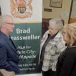 Sask Party MLA tours constituency