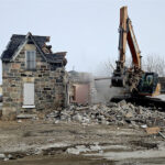 Historic Webster house demolished