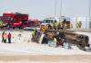 Multi-Agency chaos unfolds on Balgonie overpass