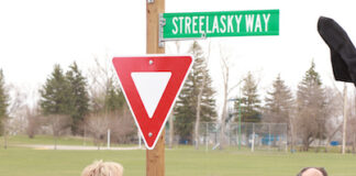 Streelasky honoured with street renaming
