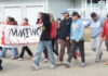 Students walk for missing women at Red Dress Day