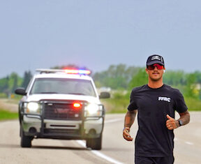 Man running across Canada to raise awareness for mental health