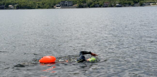 Echo Lake swim marks latest milestone after amputation