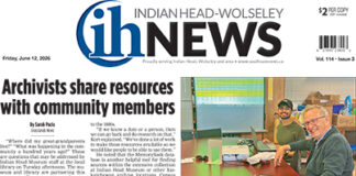 Indian Head-Wolseley News – June 12, 2026