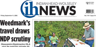 Indian Head-Wolseley News – September 11, 2026
