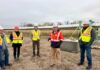 MLAs take part in Bekevar Wind Farm Tour