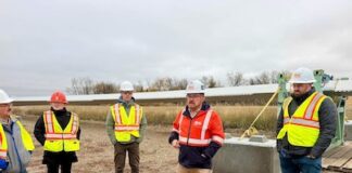 MLAs take part in Bekevar Wind Farm Tour