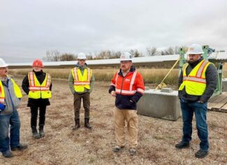 MLAs take part in Bekevar Wind Farm Tour