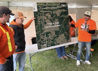 Walking path follows historic route toward truth & reconciliation