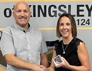 Holly Heikkila recognized for twenty years